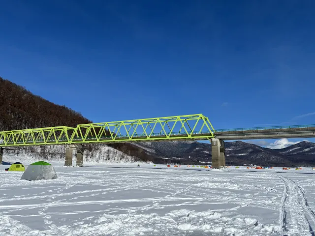 2026年かなやま湖のわかさぎ釣り001