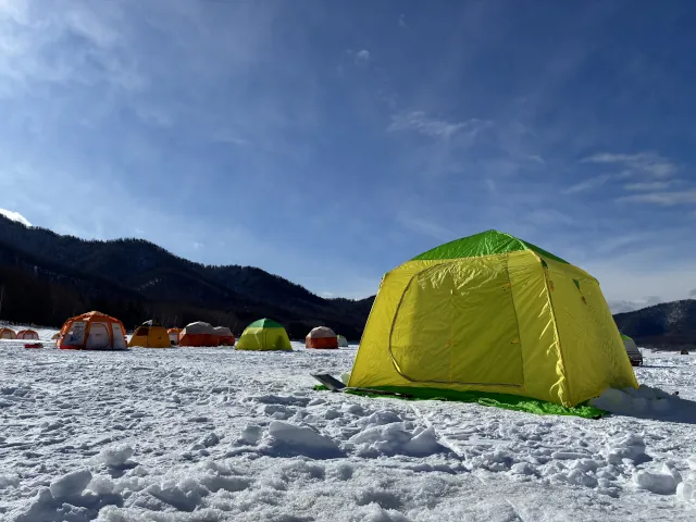 2026年かなやま湖のわかさぎ釣り007