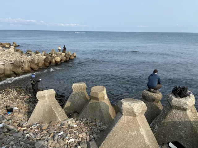 2026年増毛のサケ釣り001