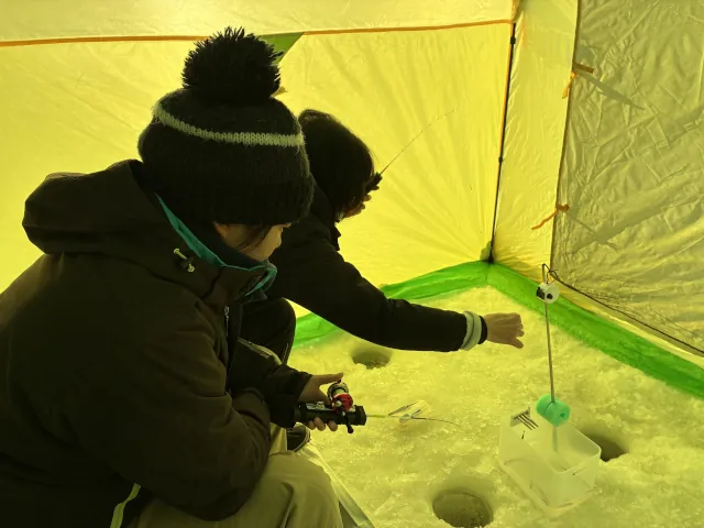 砂川オアシスパーク遊水地ワカサギ釣りまとめ009